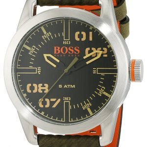 Hugo Boss Oslo 1513415 Kello Musta / Nahka