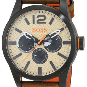 Hugo Boss Paris 1513237 Kello Beige / Nahka