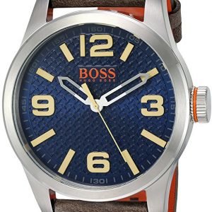 Hugo Boss Paris 1513352 Kello Sininen / Nahka