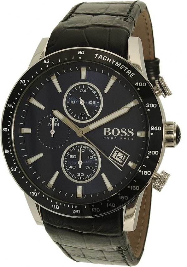 Hugo Boss Rafale 1513391 Kello Sininen / Nahka