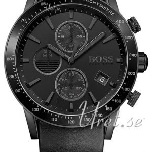 Hugo Boss Rafale 1513456 Kello Musta / Nahka