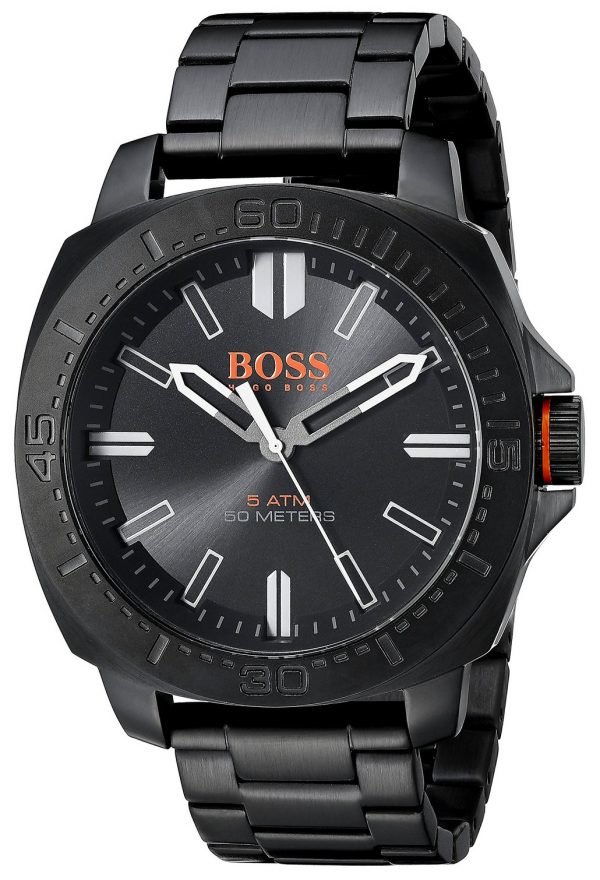 Hugo Boss Sao Paulo 1513241 Kello Musta / Teräs