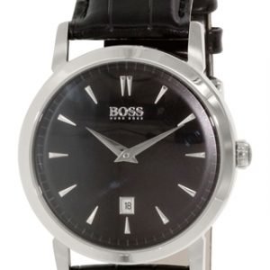 Hugo Boss Slim 1512637 Kello Musta / Nahka