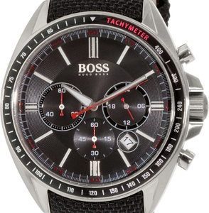 Hugo Boss Sport 1513087 Kello Musta / Nahka