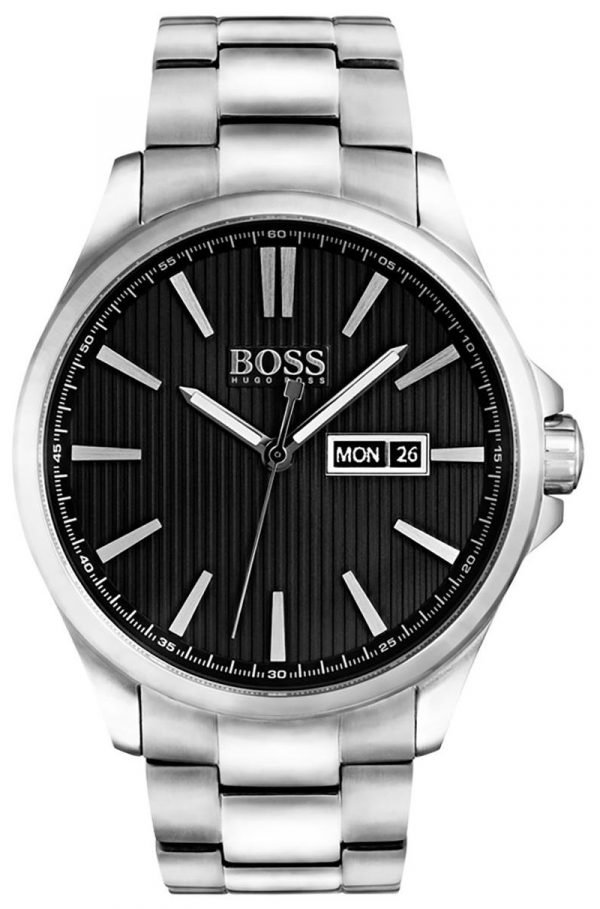 Hugo Boss The James 1513466 Kello Musta / Teräs