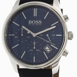 Hugo Boss Time One 1513431 Kello Sininen / Nahka