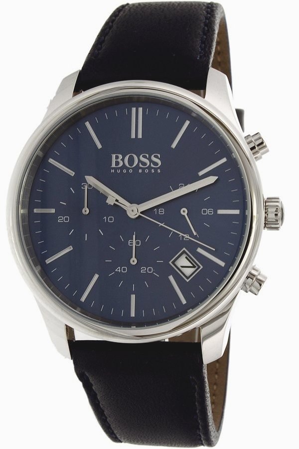 Hugo Boss Time One 1513431 Kello Sininen / Nahka