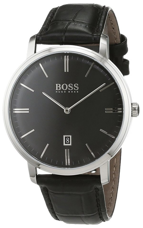 Hugo Boss Tradition 1513460 Kello Musta / Nahka