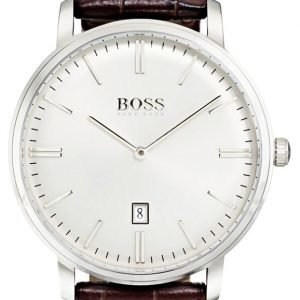 Hugo Boss Tradition 1513462 Kello Valkoinen / Nahka