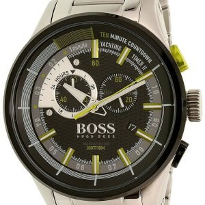 Hugo Boss Yachting Timer Ii 1513336 Kello Musta / Teräs