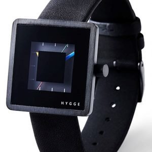 Hygge 2089 All Black Hge020081 Kello Musta / Nahka