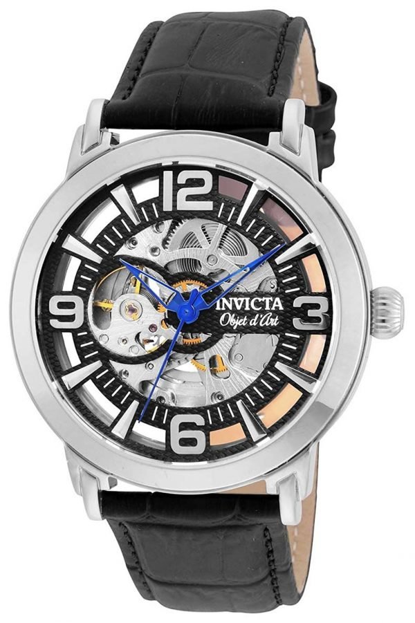 Invicta 22607 Kello Musta / Nahka