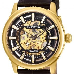 Invicta 22611 Kello Musta / Nahka