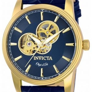 Invicta 22617 Kello Sininen / Nahka