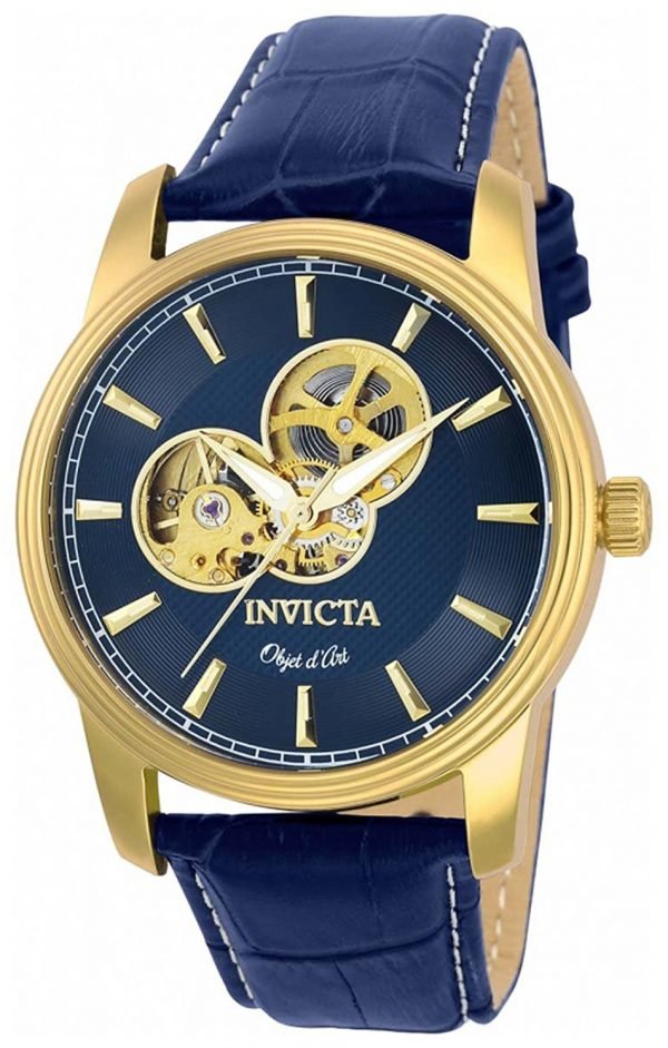 Invicta 22617 Kello Sininen / Nahka