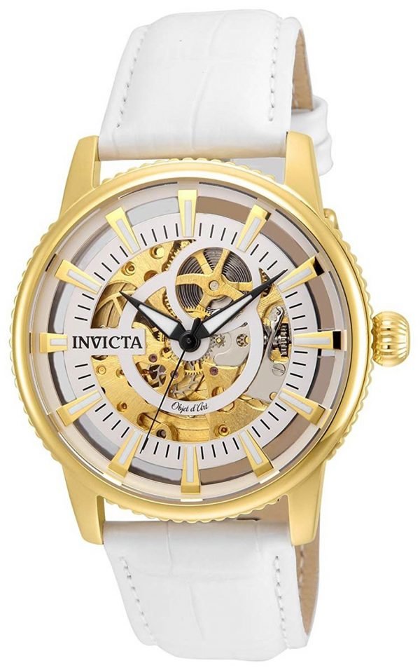 Invicta 22643 Kello Valkoinen / Nahka