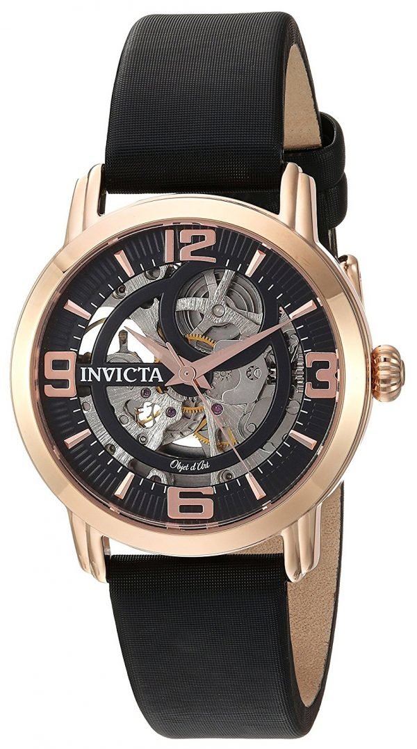 Invicta 22656 Kello Musta / Satiini