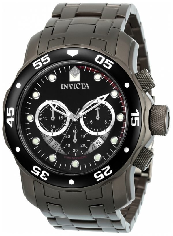 Invicta 23332 Kello Musta / Titaani