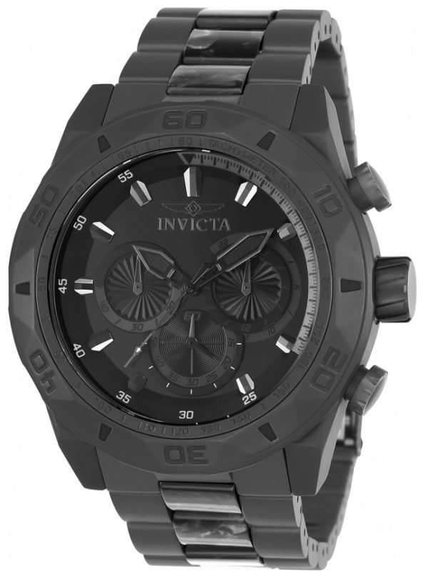 Invicta 23518 Kello Musta / Titaani