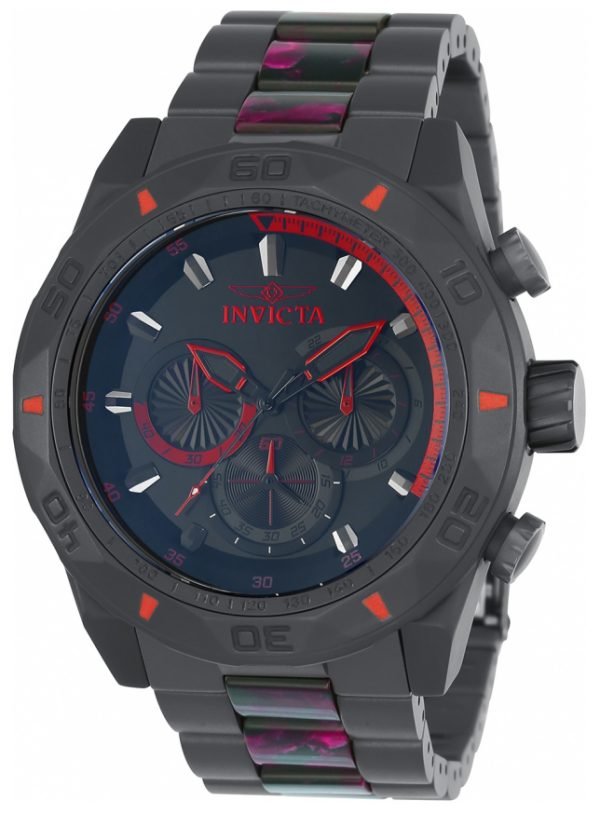 Invicta 23519 Kello Musta / Titaani