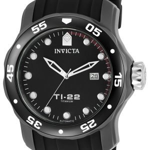 Invicta 23557 Kello Musta / Titaani