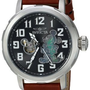 Invicta 23794 Kello Musta / Nahka