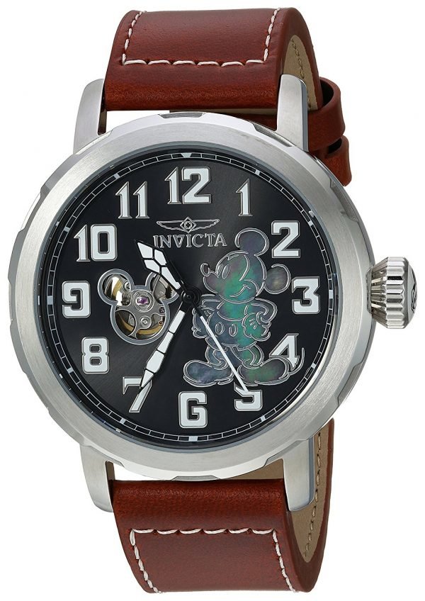 Invicta 23794 Kello Musta / Nahka