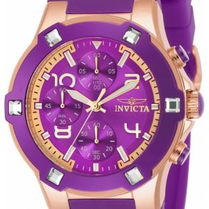 Invicta 24195 Kello Violetti / Punakultasävyinen