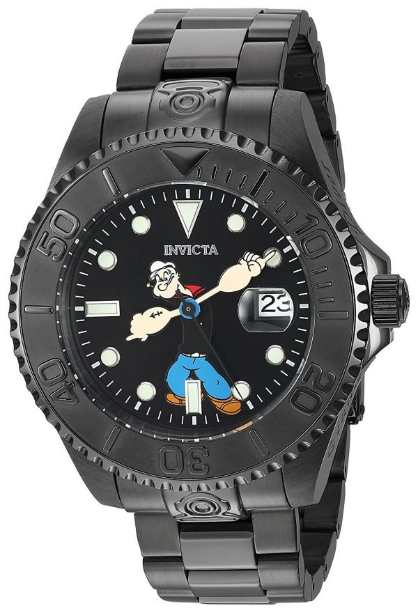 Invicta 24471 Kello Musta / Teräs