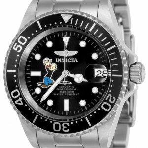 Invicta 24486 Kello Musta / Teräs