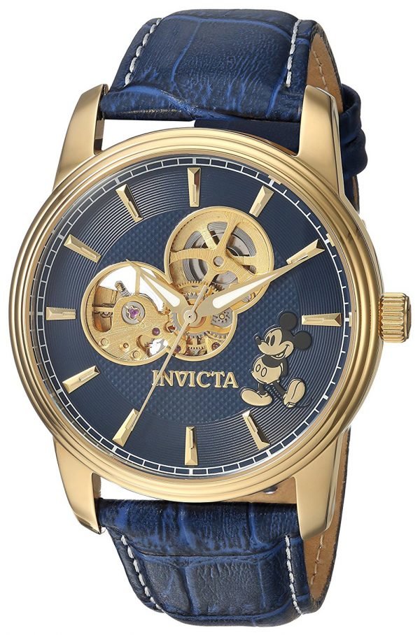 Invicta 24501 Kello Sininen / Nahka