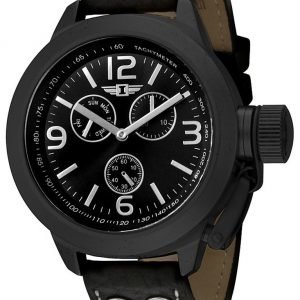 Invicta 70113 Kello Musta / Nahka