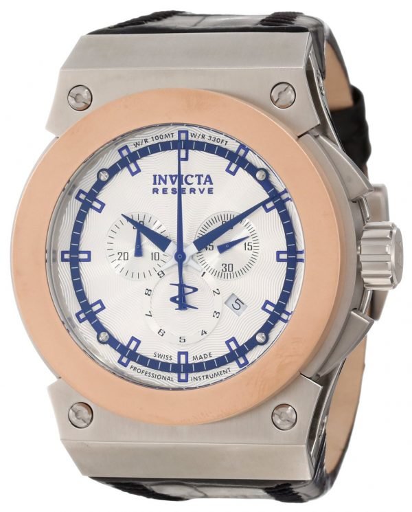 Invicta Akula Reserve 10950 Kello Hopea / Nahka