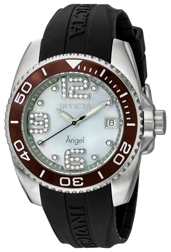 Invicta Angel 1059 Kello Valkoinen / Kumi