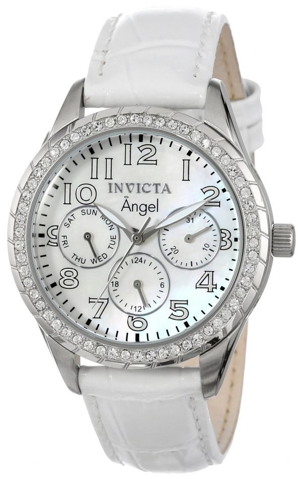 Invicta Angel 12602 Kello Valkoinen / Nahka