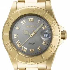 Invicta Angel 14366 Kello Harmaa / Kullansävytetty Teräs