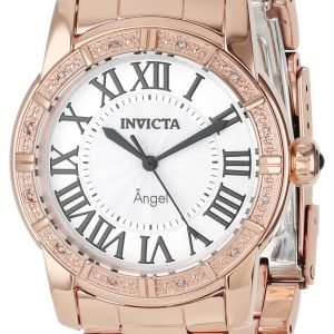 Invicta Angel 14375 Kello Hopea / Punakultasävyinen