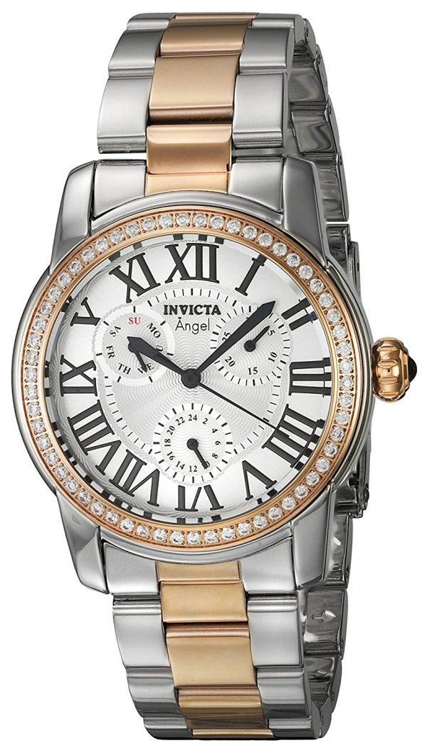 Invicta Angel 21708 Kello Hopea / Punakultasävyinen