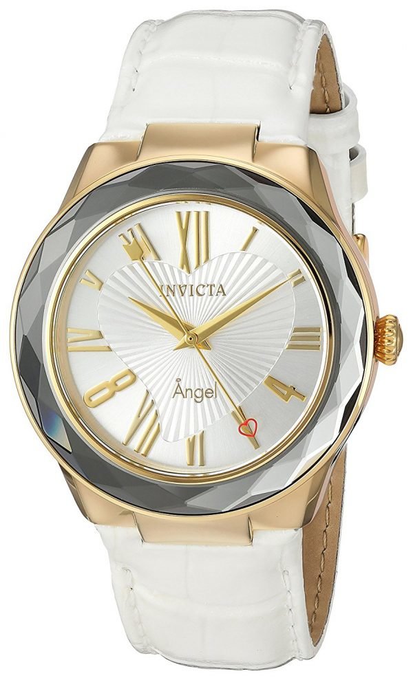 Invicta Angel 22540 Kello Hopea / Nahka