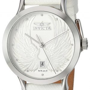 Invicta Angel 23182 Kello Hopea / Nahka