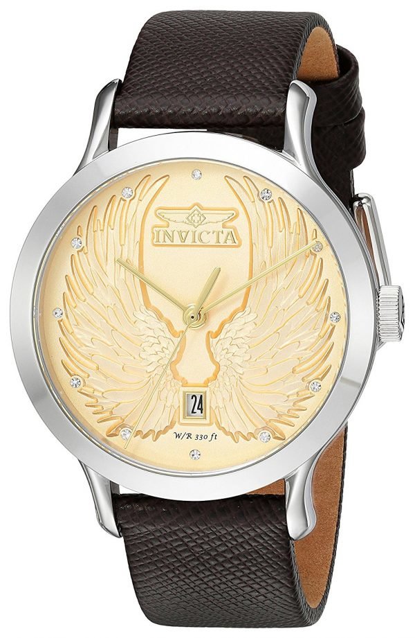 Invicta Angel 23184 Kello Samppanja / Nahka