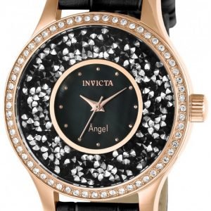 Invicta Angel 24565 Kello Musta / Nahka