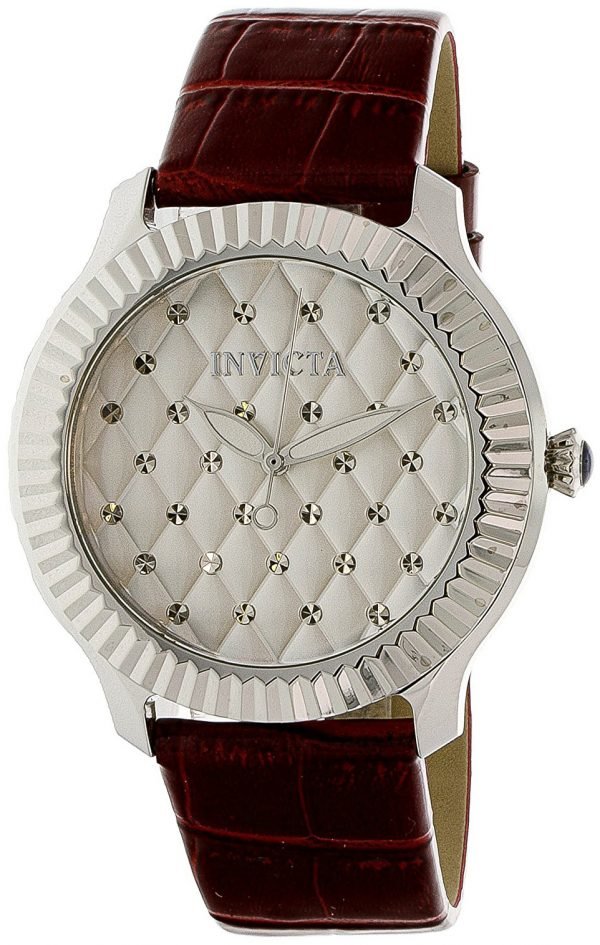 Invicta Angel 25743 Kello Hopea / Nahka