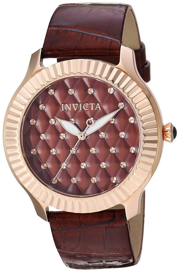 Invicta Angel 25745 Kello Ruskea / Nahka