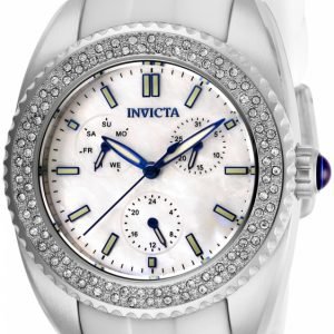 Invicta Angel 28486 Kello Valkoinen / Kumi