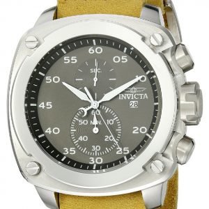 Invicta Aviator 19434 Kello Harmaa / Nahka