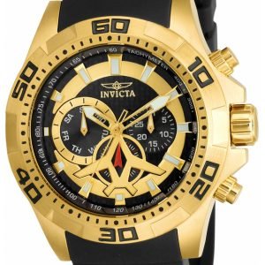 Invicta Aviator 21738 Kello Musta / Kumi