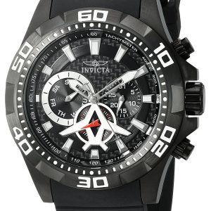 Invicta Aviator 21741 Kello Musta / Kumi