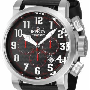 Invicta Aviator 22261 Kello Musta / Nahka