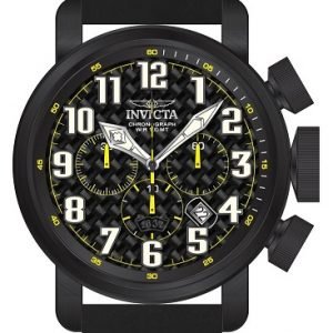 Invicta Aviator 22266 Kello Musta / Nahka